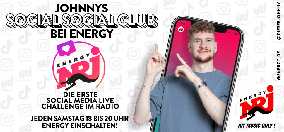Johnnys Social Social Club bei ENERGY
